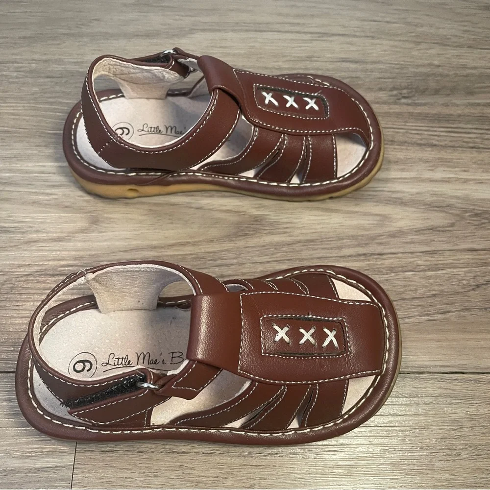 Little Mae’s Fisherman Sandals Toddler Size 9